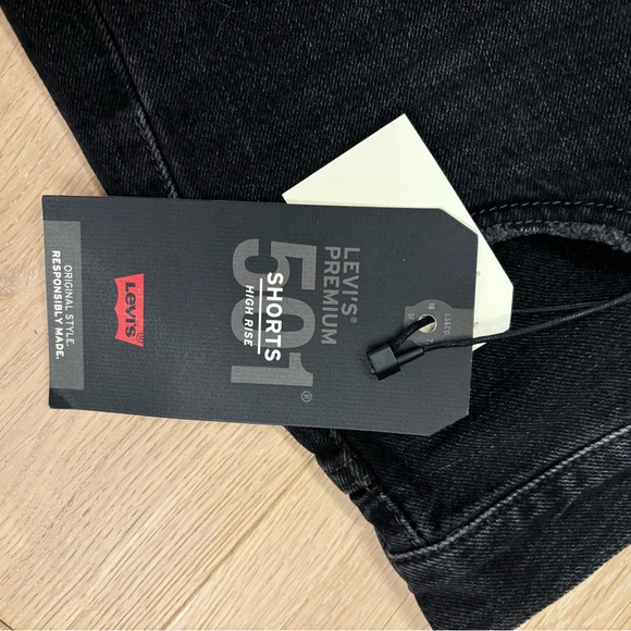 LEVI’S *BRAND NEW WT, 501 Original Short in Stowaway - Picture 6 of 7